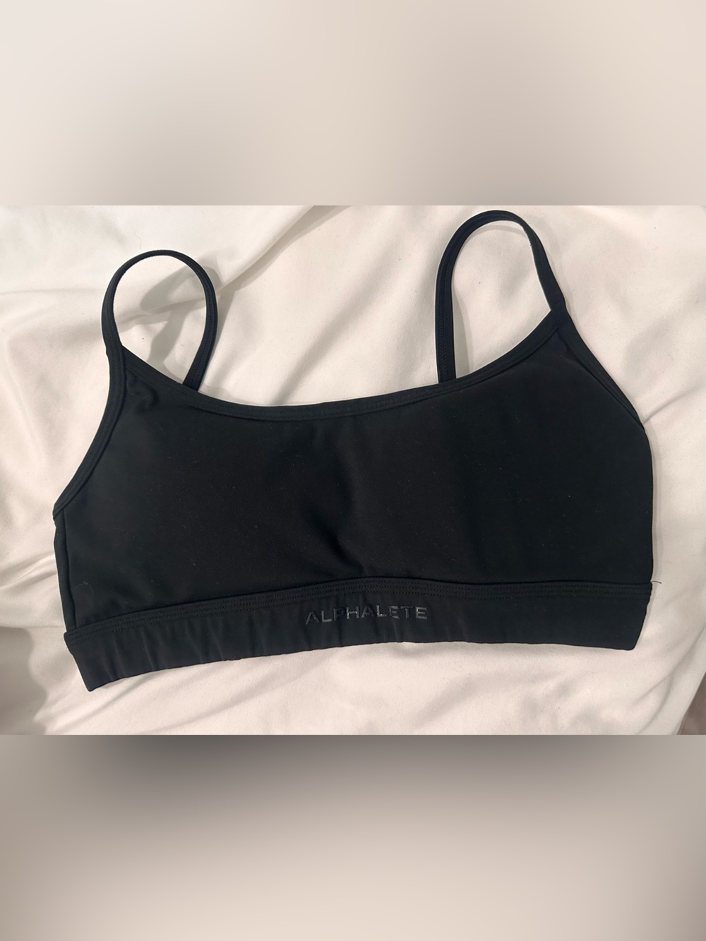 Alphalete Black Sports Bra size S